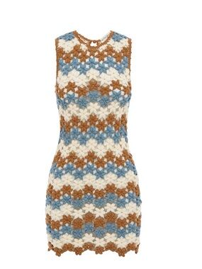 All That Remains Daisy Dress Sleeveless Crochet Mini US 8 AU 12 NWT! $550